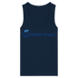 OCEANIC SPACE - Save our oceans - Womens Organic Fitted Tank Top - ThreadLabs