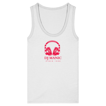 DJ Manic - Streetware - Womens Organic Fitted Tank Top - ThreadLabs