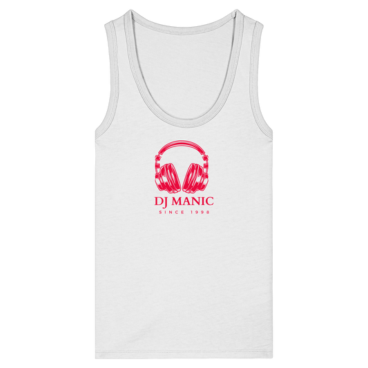 DJ Manic - Streetware - Womens Organic Fitted Tank Top - ThreadLabs