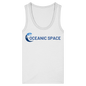 OCEANIC SPACE - Save our oceans - Womens Organic Fitted Tank Top - ThreadLabs