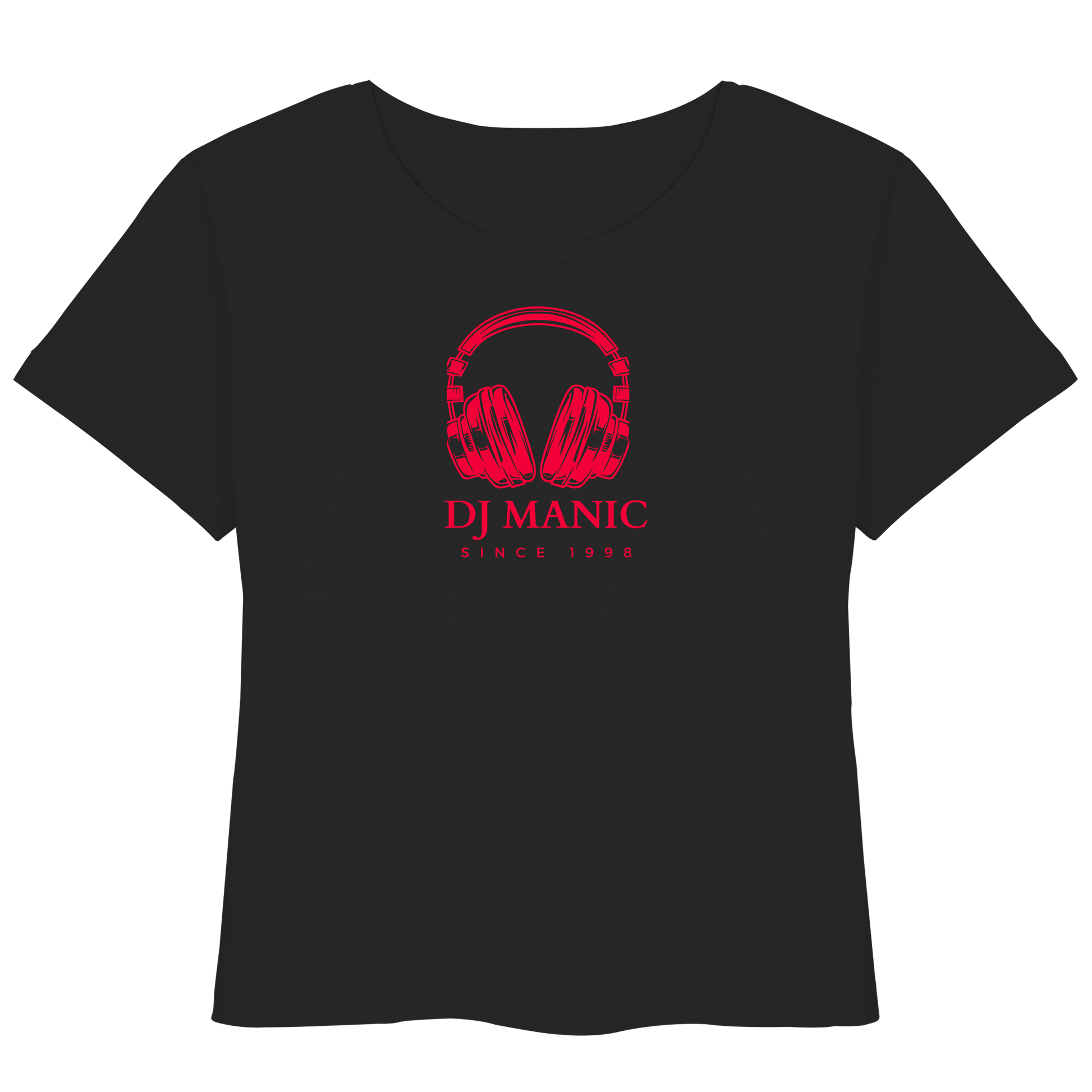 DJ Manic - Streetware - Womens Organic Lightweight T-Shirt - ThreadLabs