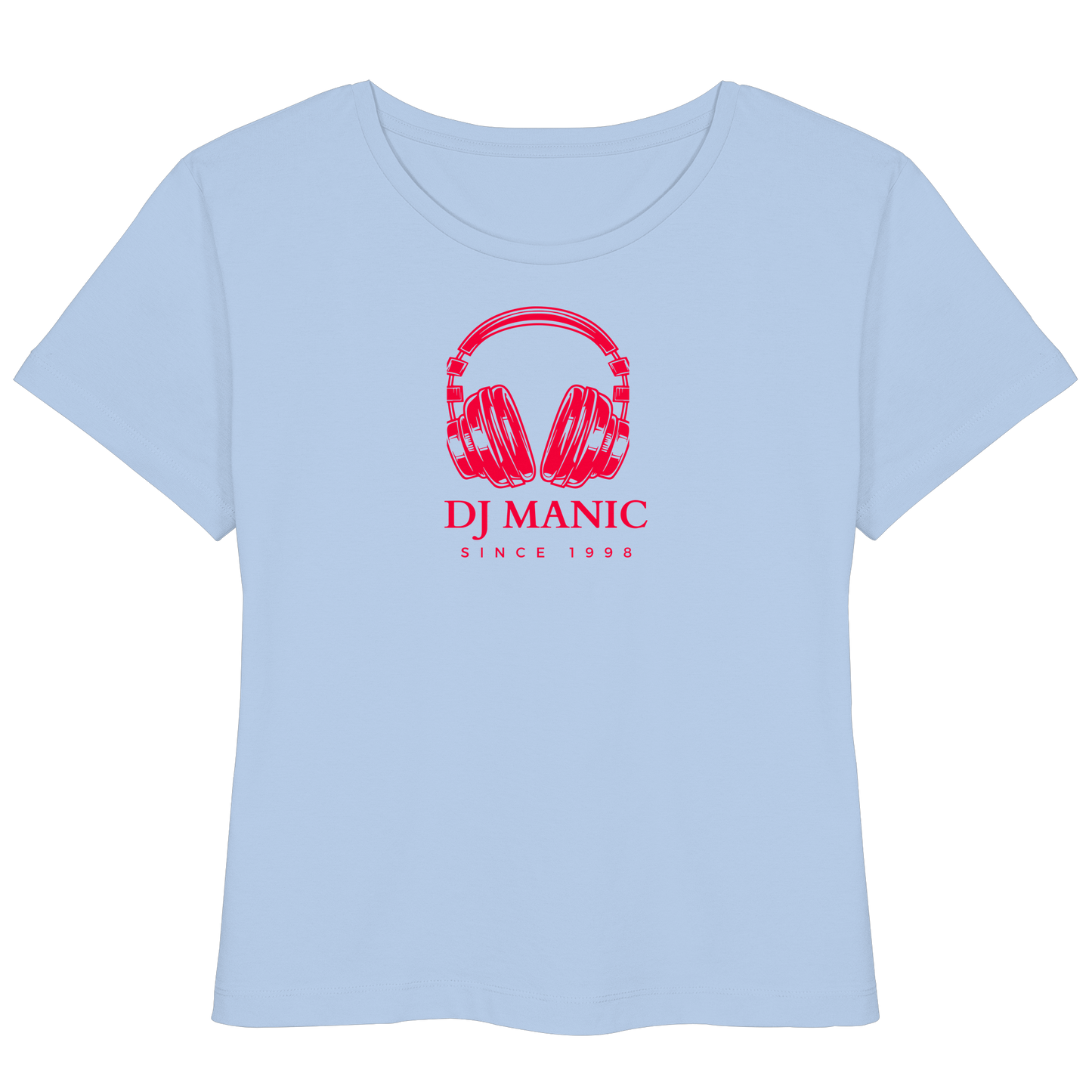 DJ Manic - Streetware - Womens Organic Lightweight T-Shirt - ThreadLabs