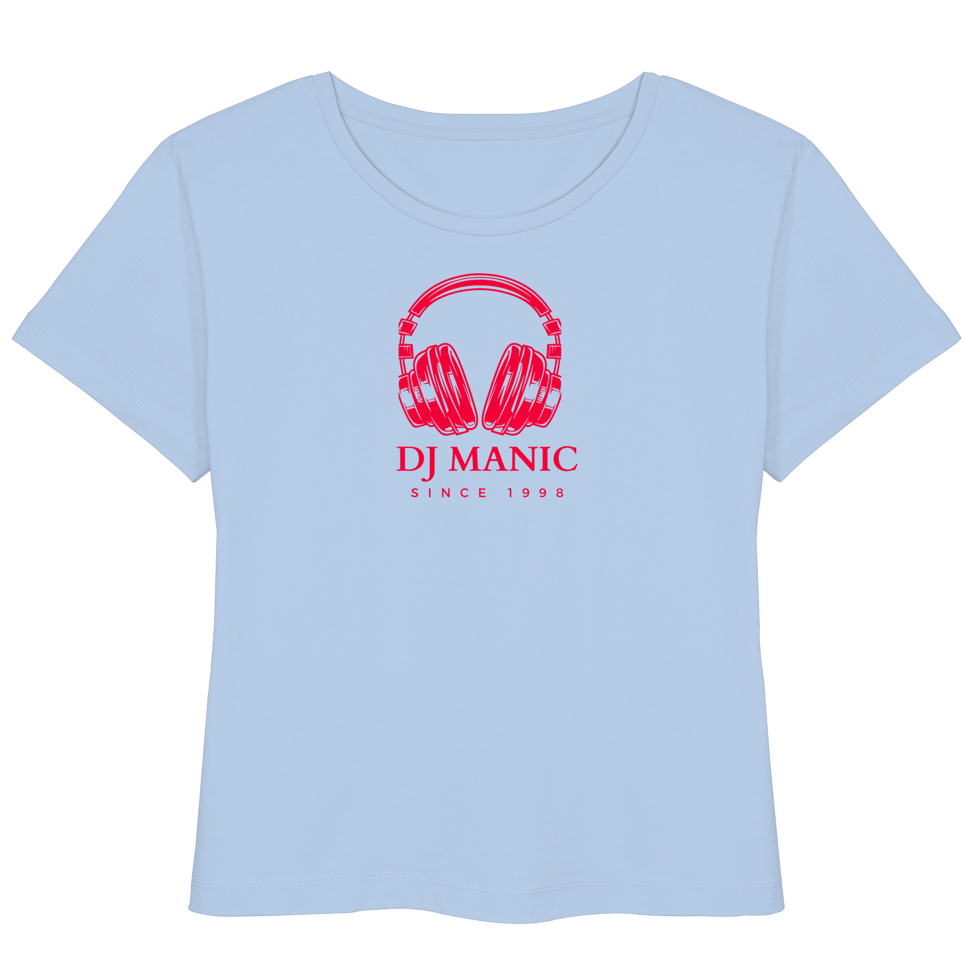 DJ Manic - Streetware - Womens Organic Lightweight T-Shirt - ThreadLabs