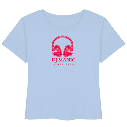 DJ Manic - Streetware - Womens Organic Lightweight T-Shirt - ThreadLabs