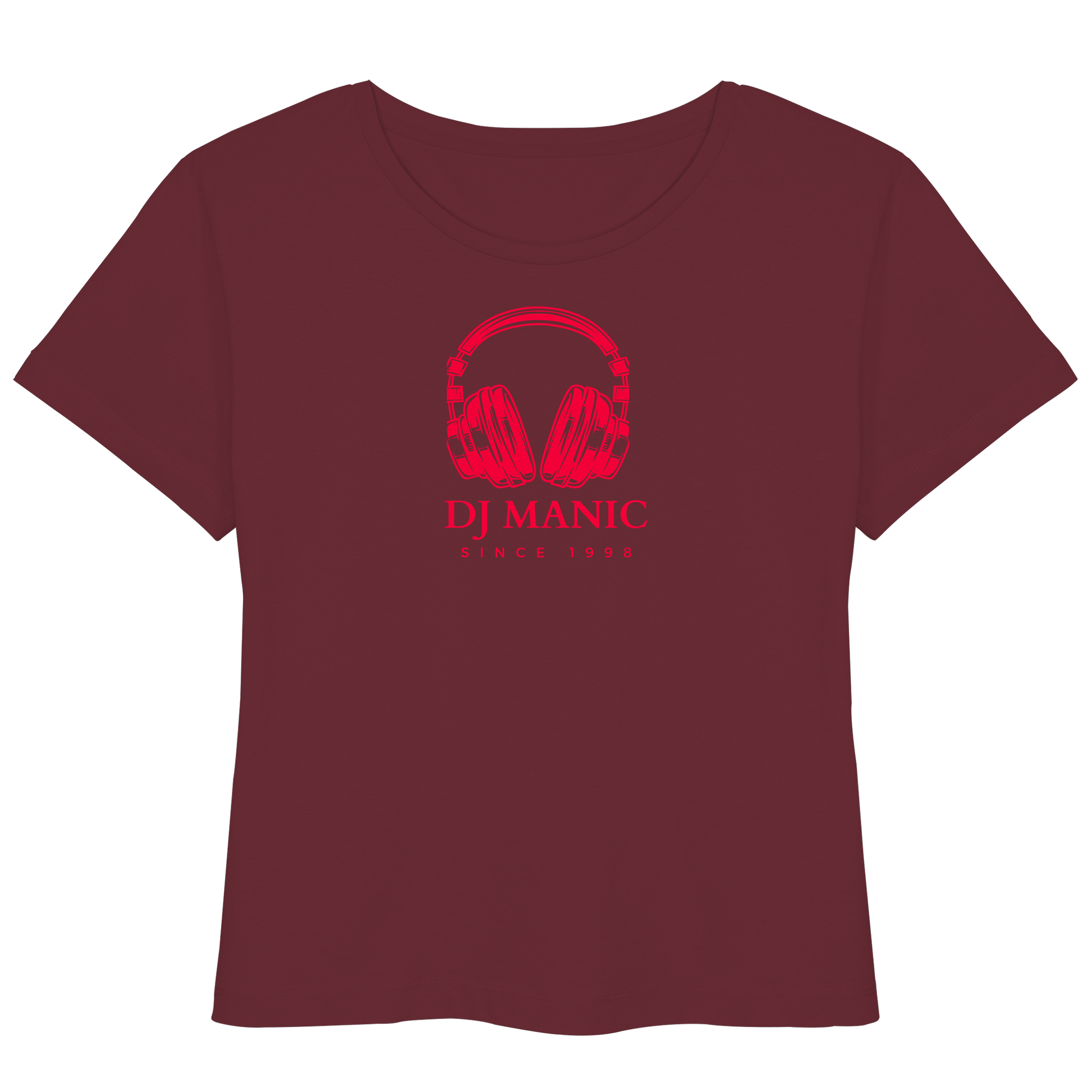 DJ Manic - Streetware - Womens Organic Lightweight T-Shirt - ThreadLabs
