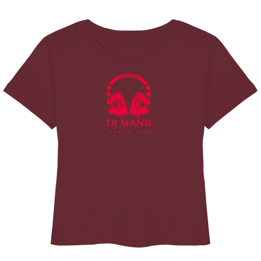 DJ Manic - Streetware - Womens Organic Lightweight T-Shirt - ThreadLabs