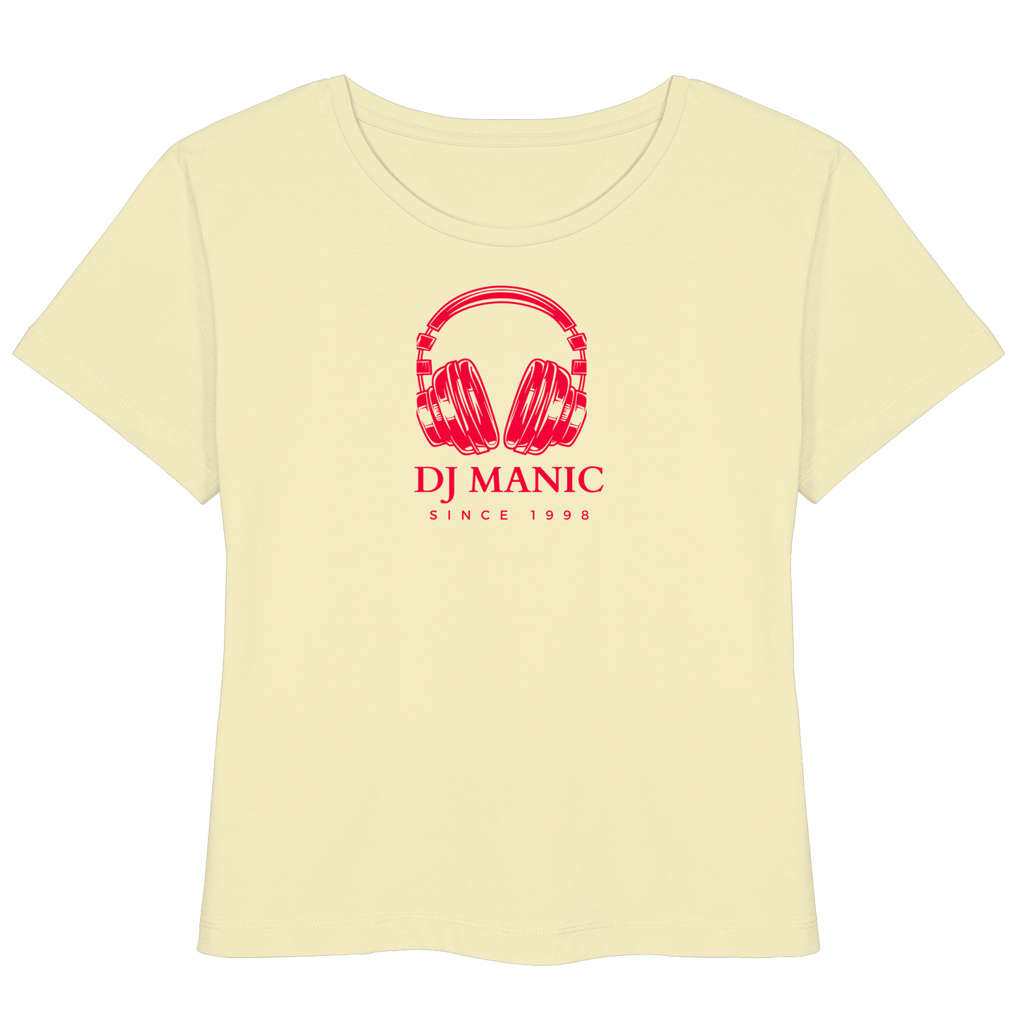 DJ Manic - Streetware - Womens Organic Lightweight T-Shirt - ThreadLabs