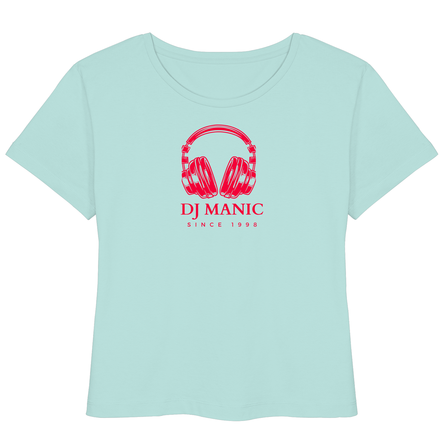 DJ Manic - Streetware - Womens Organic Lightweight T-Shirt - ThreadLabs