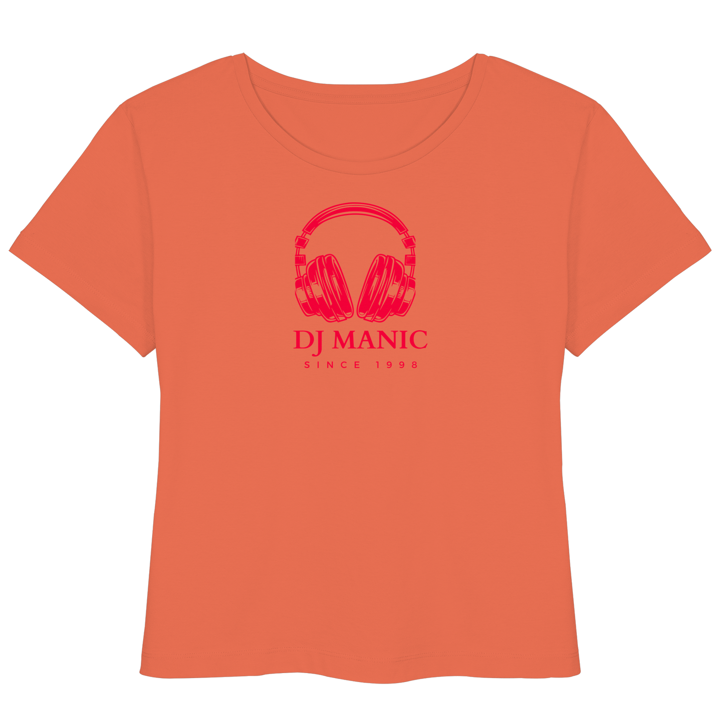 DJ Manic - Streetware - Womens Organic Lightweight T-Shirt - ThreadLabs