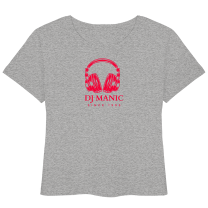 DJ Manic - Streetware - Womens Organic Lightweight T-Shirt - ThreadLabs