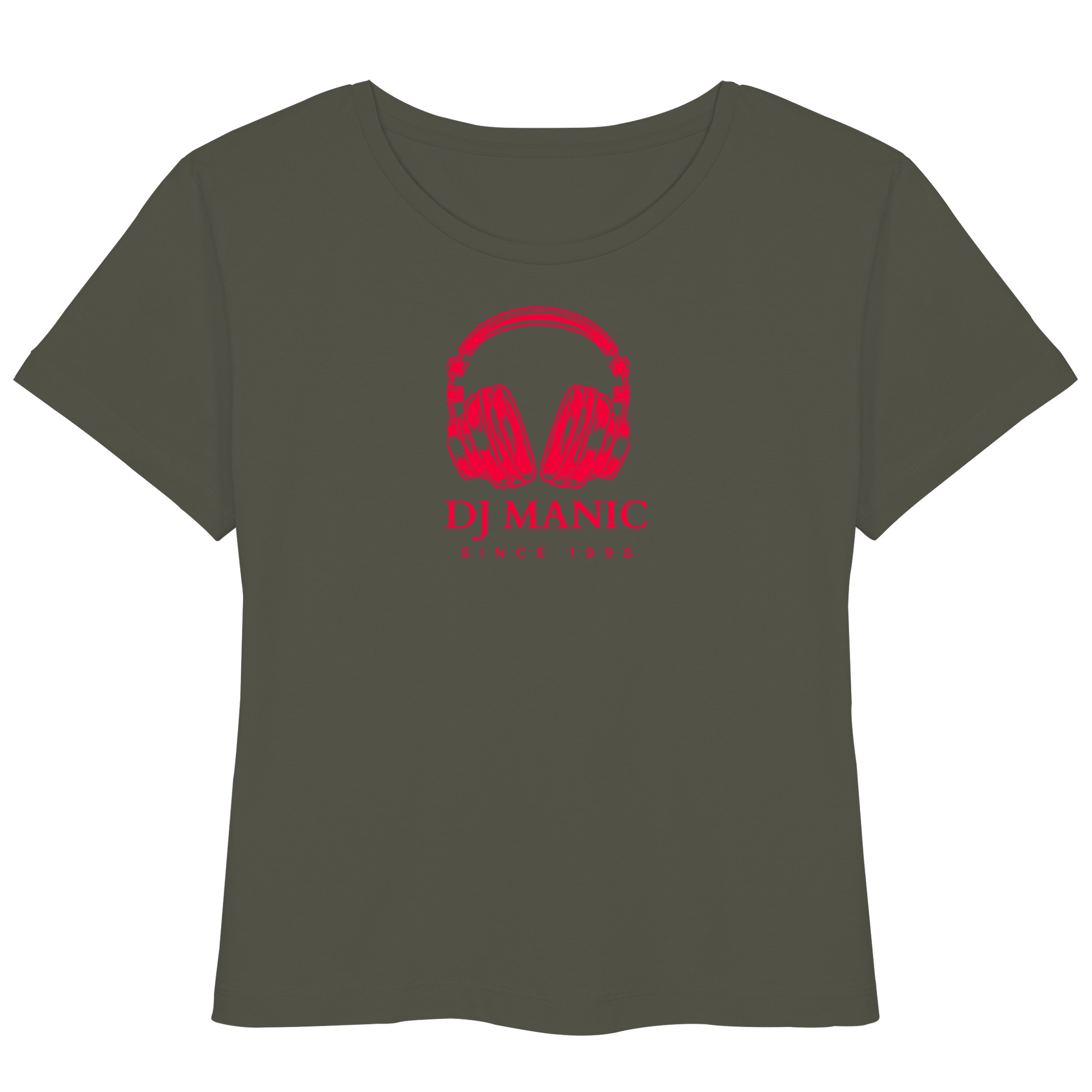 DJ Manic - Streetware - Womens Organic Lightweight T-Shirt - ThreadLabs