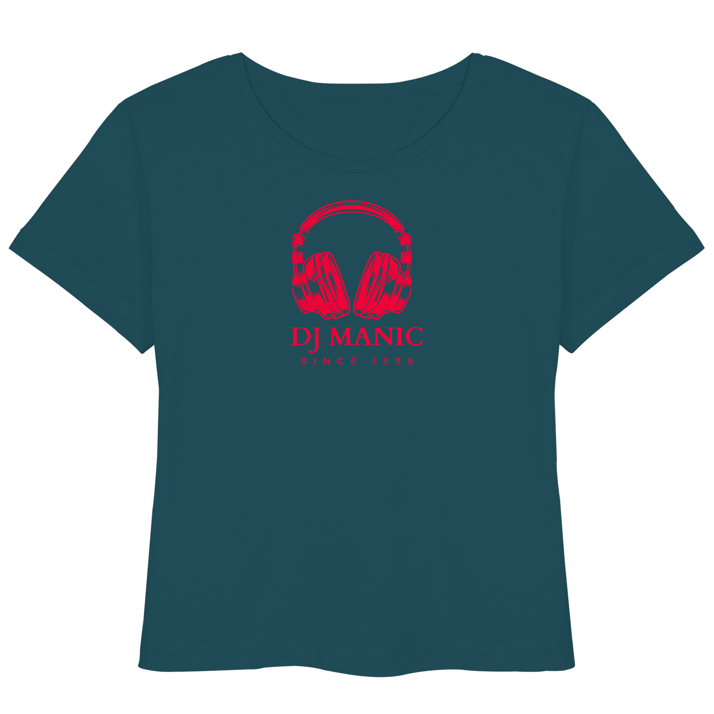 DJ Manic - Streetware - Womens Organic Lightweight T-Shirt - ThreadLabs