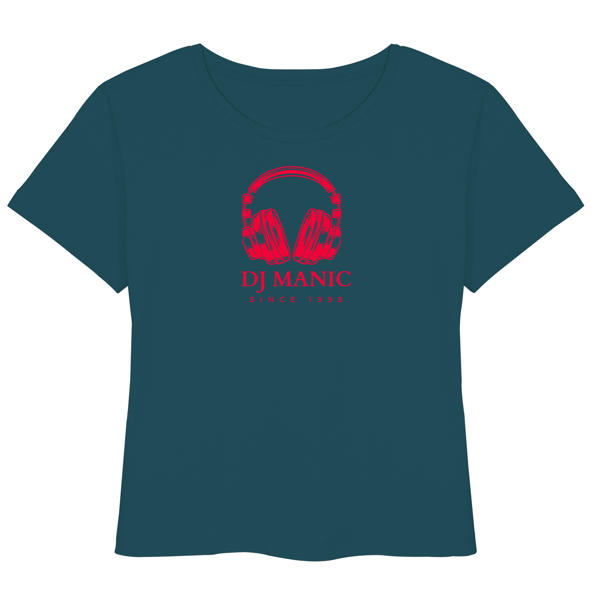 DJ Manic - Streetware - Womens Organic Lightweight T-Shirt - ThreadLabs
