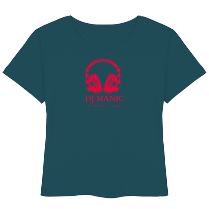 DJ Manic - Streetware - Womens Organic Lightweight T-Shirt - ThreadLabs