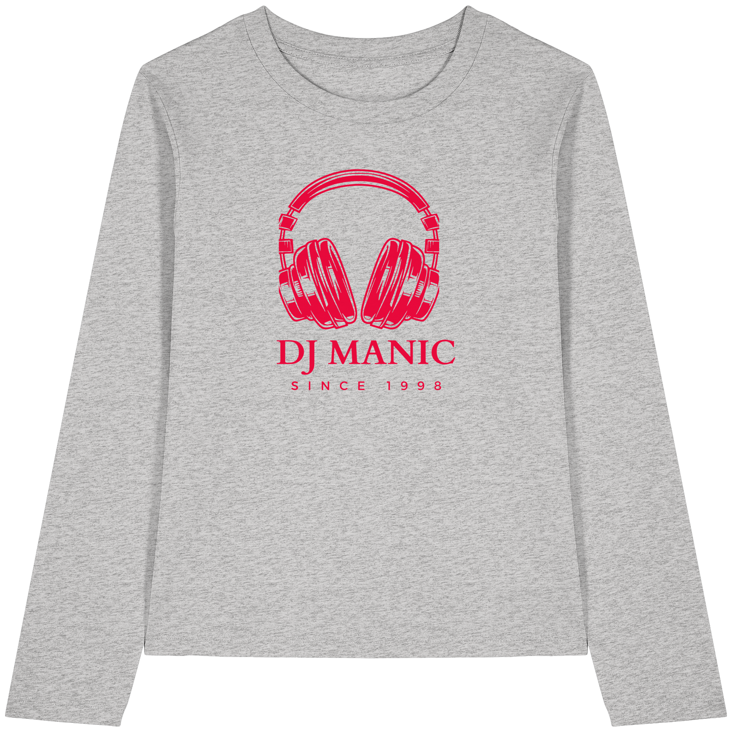 DJ Manic - Streetware - Womens Organic Longsleeve T-Shirt - ThreadLabs