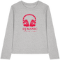 DJ Manic - Streetware - Womens Organic Longsleeve T-Shirt - ThreadLabs