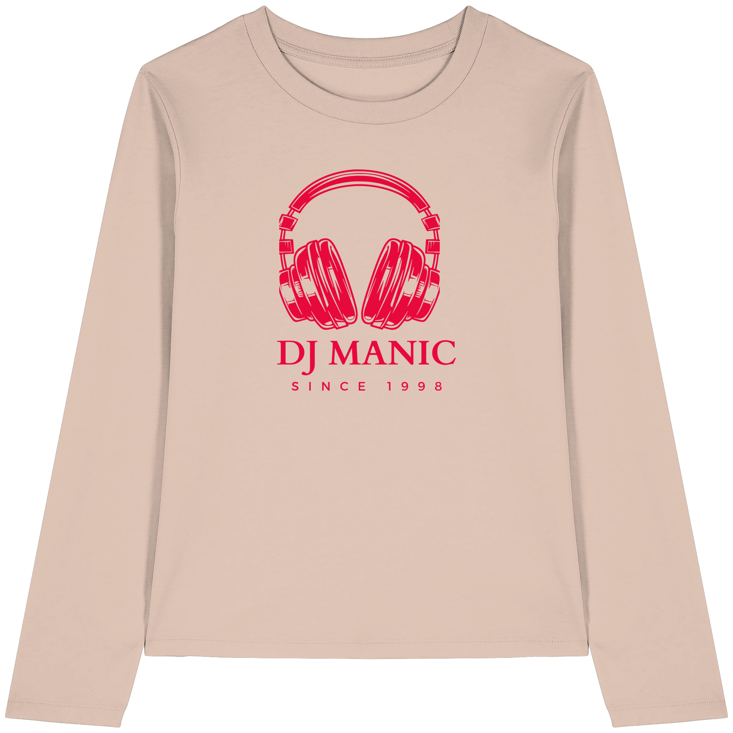 DJ Manic - Streetware - Womens Organic Longsleeve T-Shirt - ThreadLabs