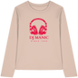 DJ Manic - Streetware - Womens Organic Longsleeve T-Shirt - ThreadLabs