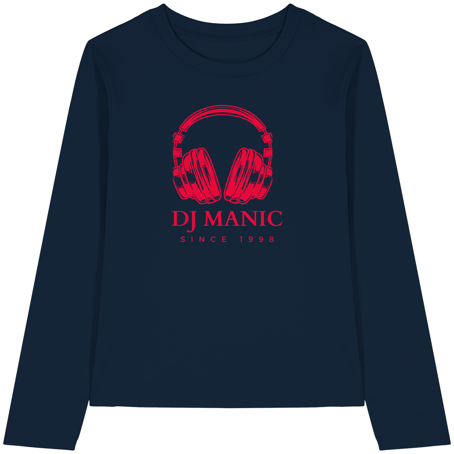 DJ Manic - Streetware - Womens Organic Longsleeve T-Shirt - ThreadLabs