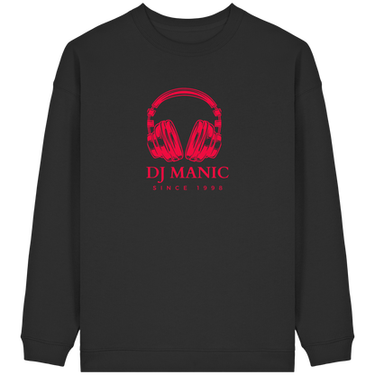 DJ Manic - Streetware - Womens Organic Oversized Sweatshirt - ThreadLabs
