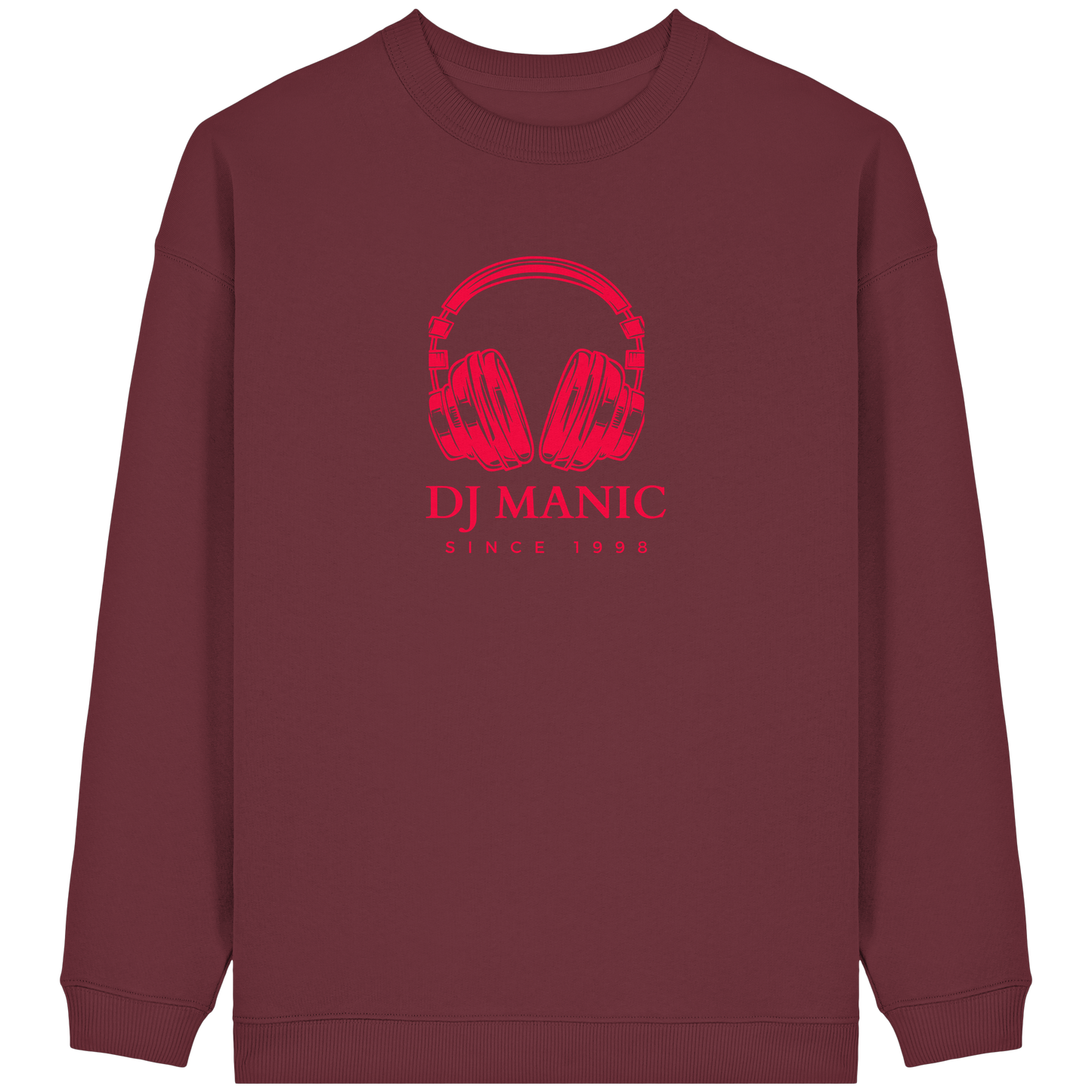 DJ Manic - Streetware - Womens Organic Oversized Sweatshirt - ThreadLabs