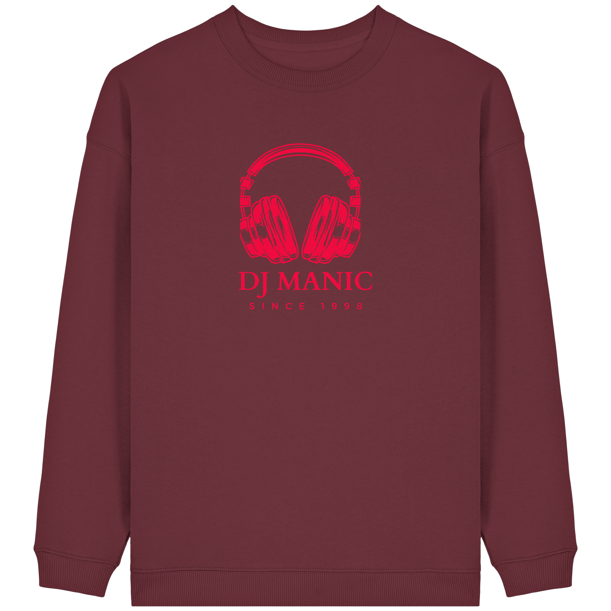 DJ Manic - Streetware - Womens Organic Oversized Sweatshirt - ThreadLabs