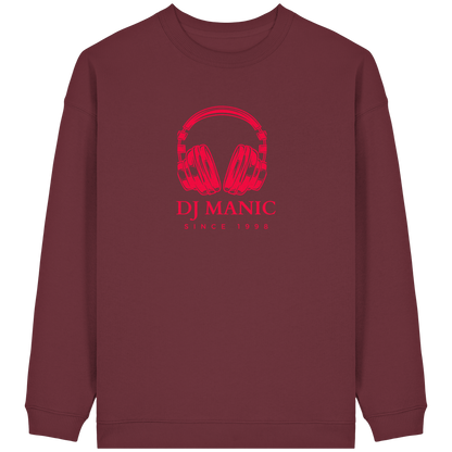 DJ Manic - Streetware - Womens Organic Oversized Sweatshirt - ThreadLabs