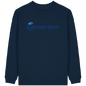 OCEANIC SPACE - Save our oceans - Womens Organic Oversized Sweatshirt - ThreadLabs