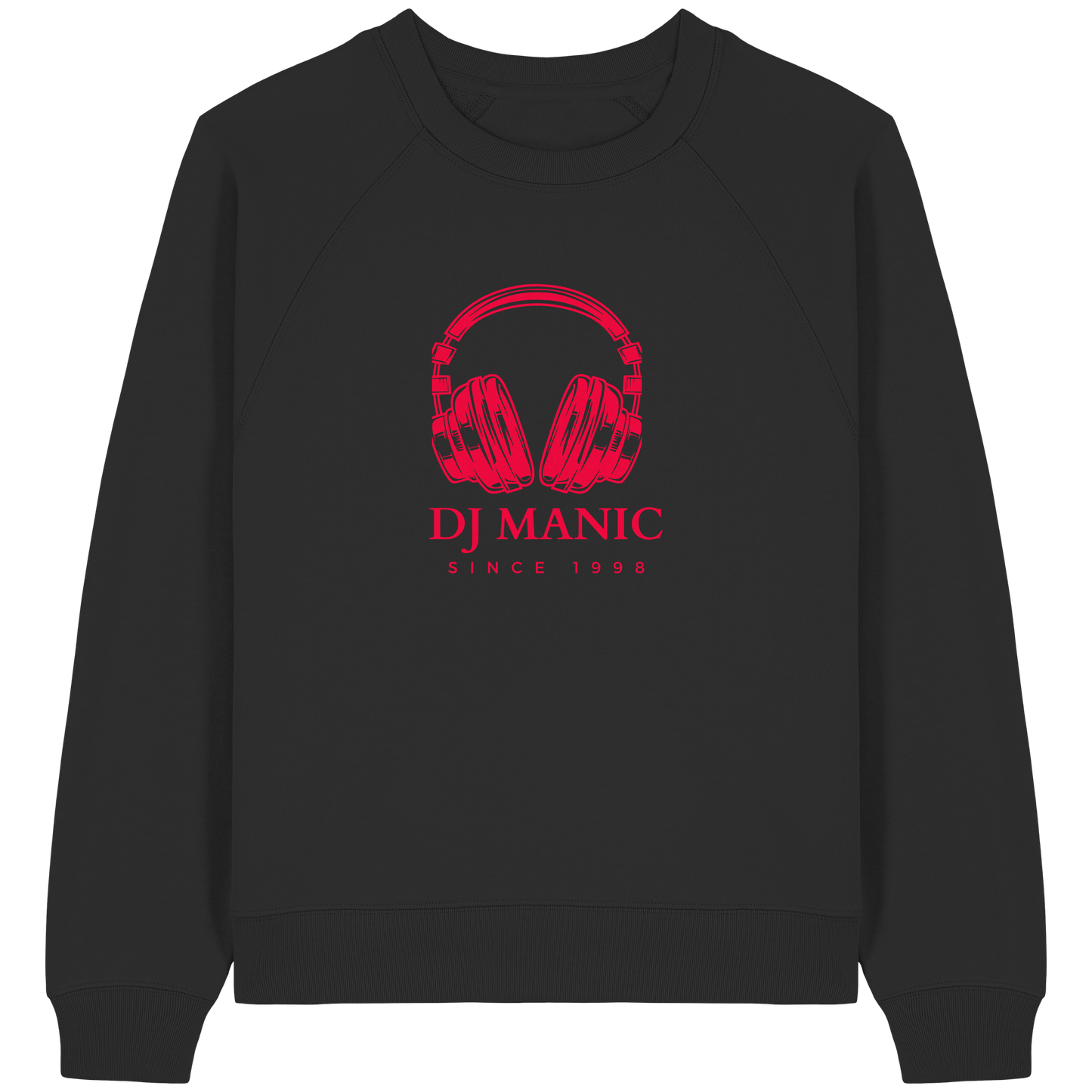 DJ Manic - Streetware - Womens Organic Raglan Sweatshirt - ThreadLabs