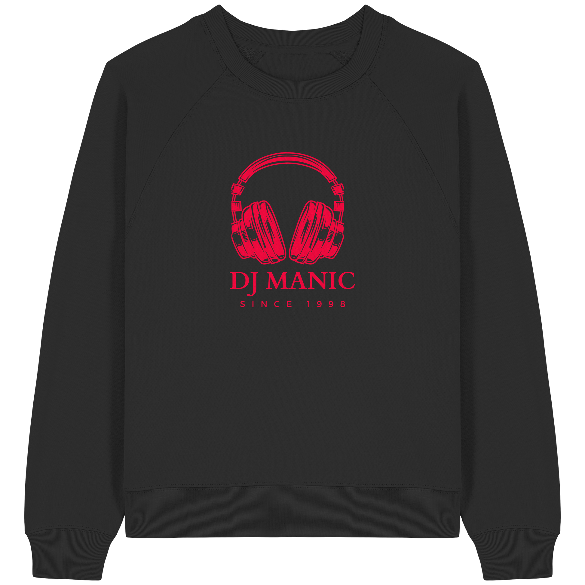 DJ Manic - Streetware - Womens Organic Raglan Sweatshirt - ThreadLabs