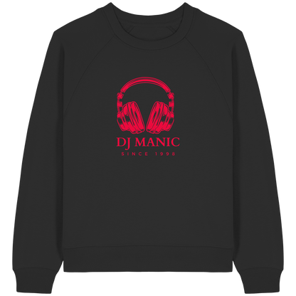 DJ Manic - Streetware - Womens Organic Raglan Sweatshirt - ThreadLabs