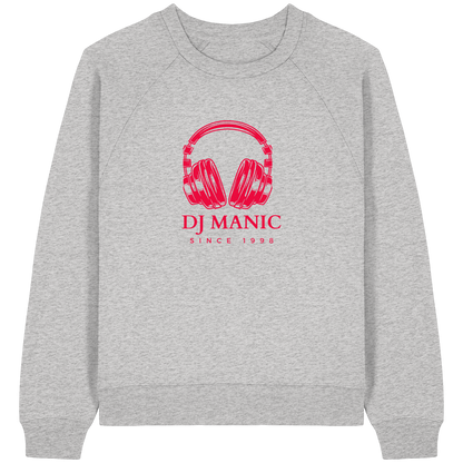 DJ Manic - Streetware - Womens Organic Raglan Sweatshirt - ThreadLabs