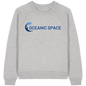 OCEANIC SPACE - Save our oceans - Womens Organic Raglan Sweatshirt - ThreadLabs