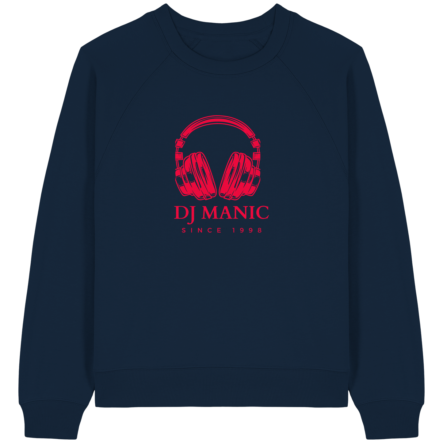 DJ Manic - Streetware - Womens Organic Raglan Sweatshirt - ThreadLabs