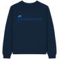 OCEANIC SPACE - Save our oceans - Womens Organic Raglan Sweatshirt - ThreadLabs