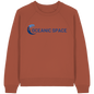 OCEANIC SPACE - Save our oceans - Womens Organic Raglan Sweatshirt - ThreadLabs