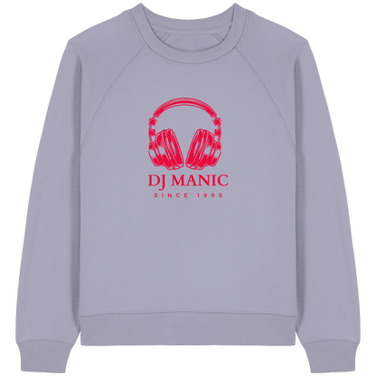 DJ Manic - Streetware - Womens Organic Raglan Sweatshirt - ThreadLabs