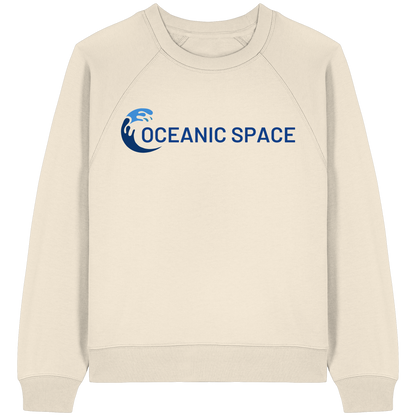 OCEANIC SPACE - Save our oceans - Womens Organic Raglan Sweatshirt - ThreadLabs