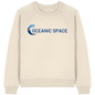 OCEANIC SPACE - Save our oceans - Womens Organic Raglan Sweatshirt - ThreadLabs