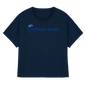OCEANIC SPACE - Save our oceans - Womens Organic Rolled Sleeves T-Shirt - ThreadLabs